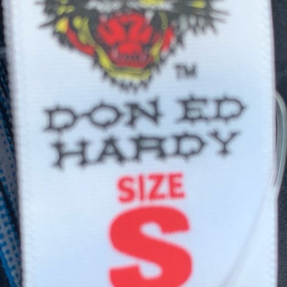 2 Ed Hardy Tank Tops size Small Love Kills Slowly - Picture 5 of 9